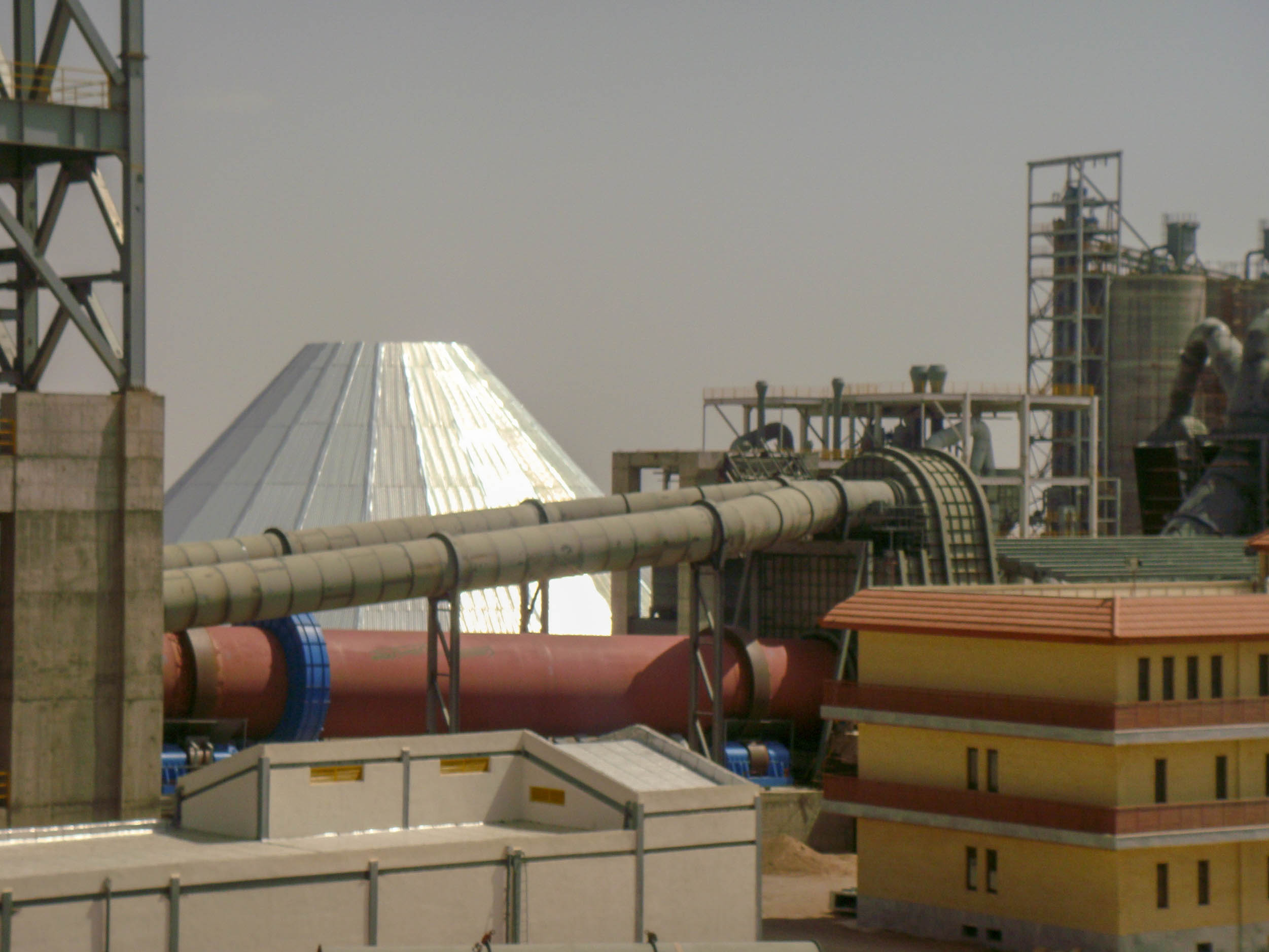 Rotary Kiln, Kiln Hood & Tertiary Air Duct –Naein Cement