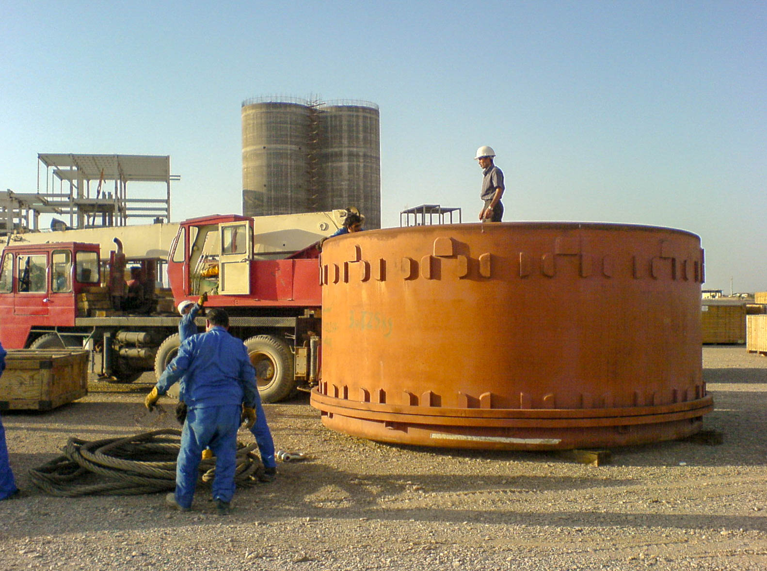 Rotary Kiln of Naein Cement-10