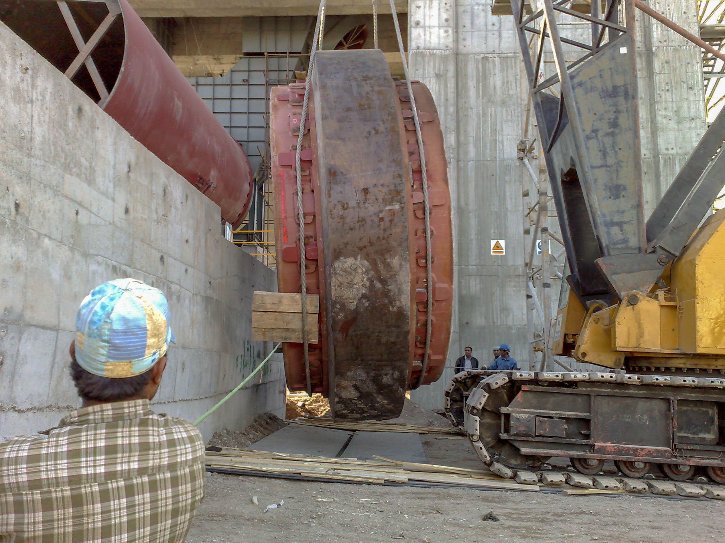 Rotary Kiln of Naein Cement-16