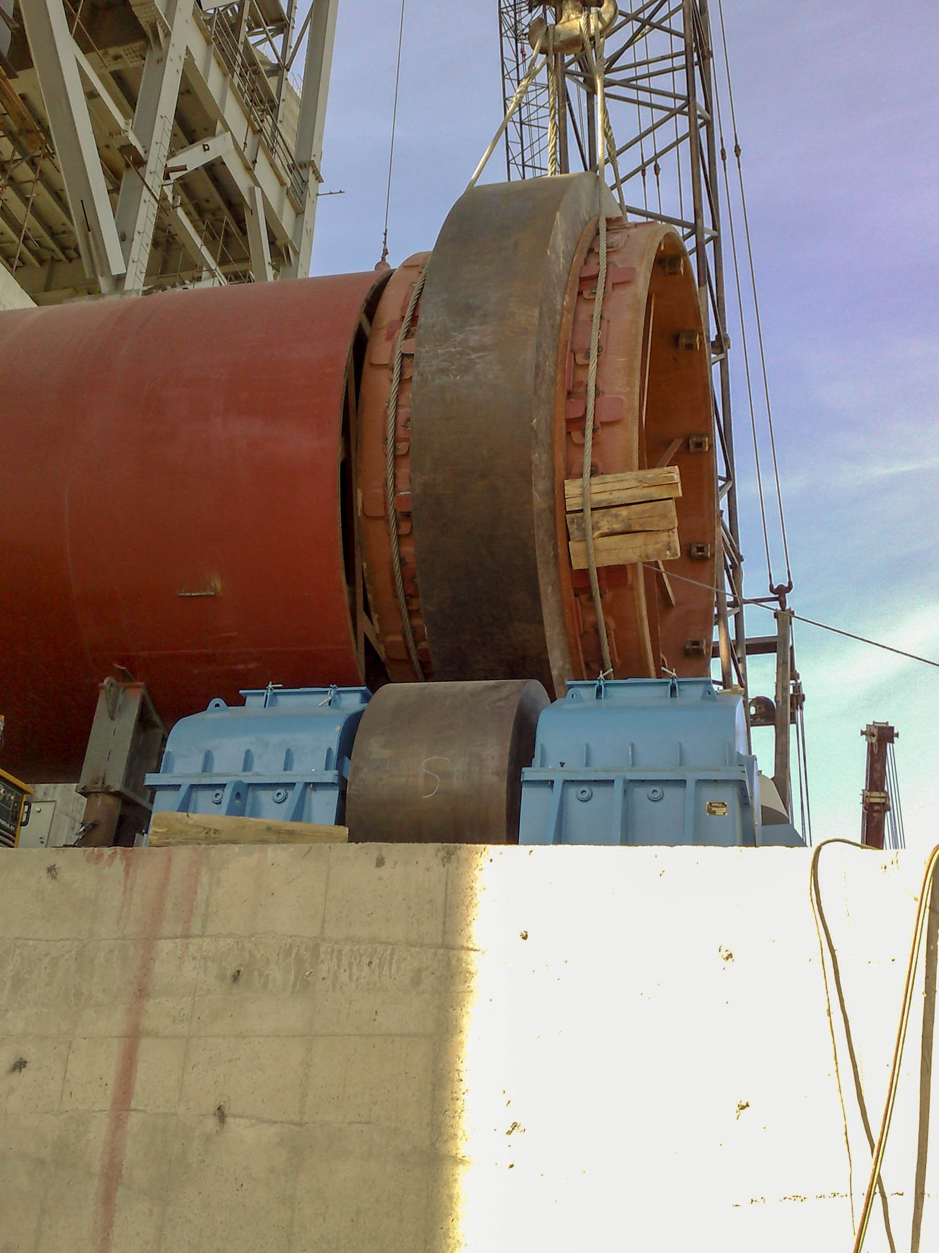 Rotary Kiln of Naein Cement-17