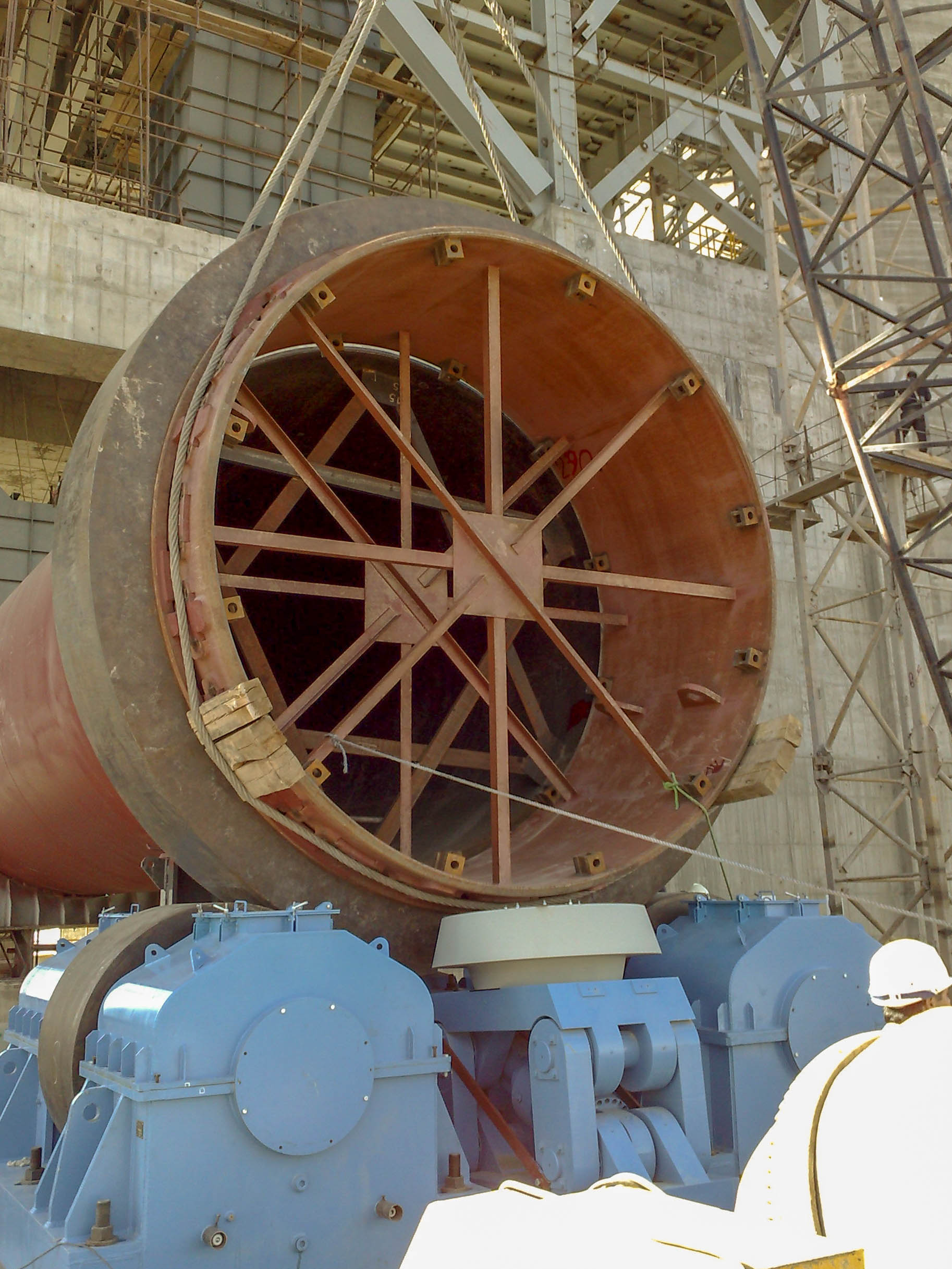 Rotary Kiln of Naein Cement-18