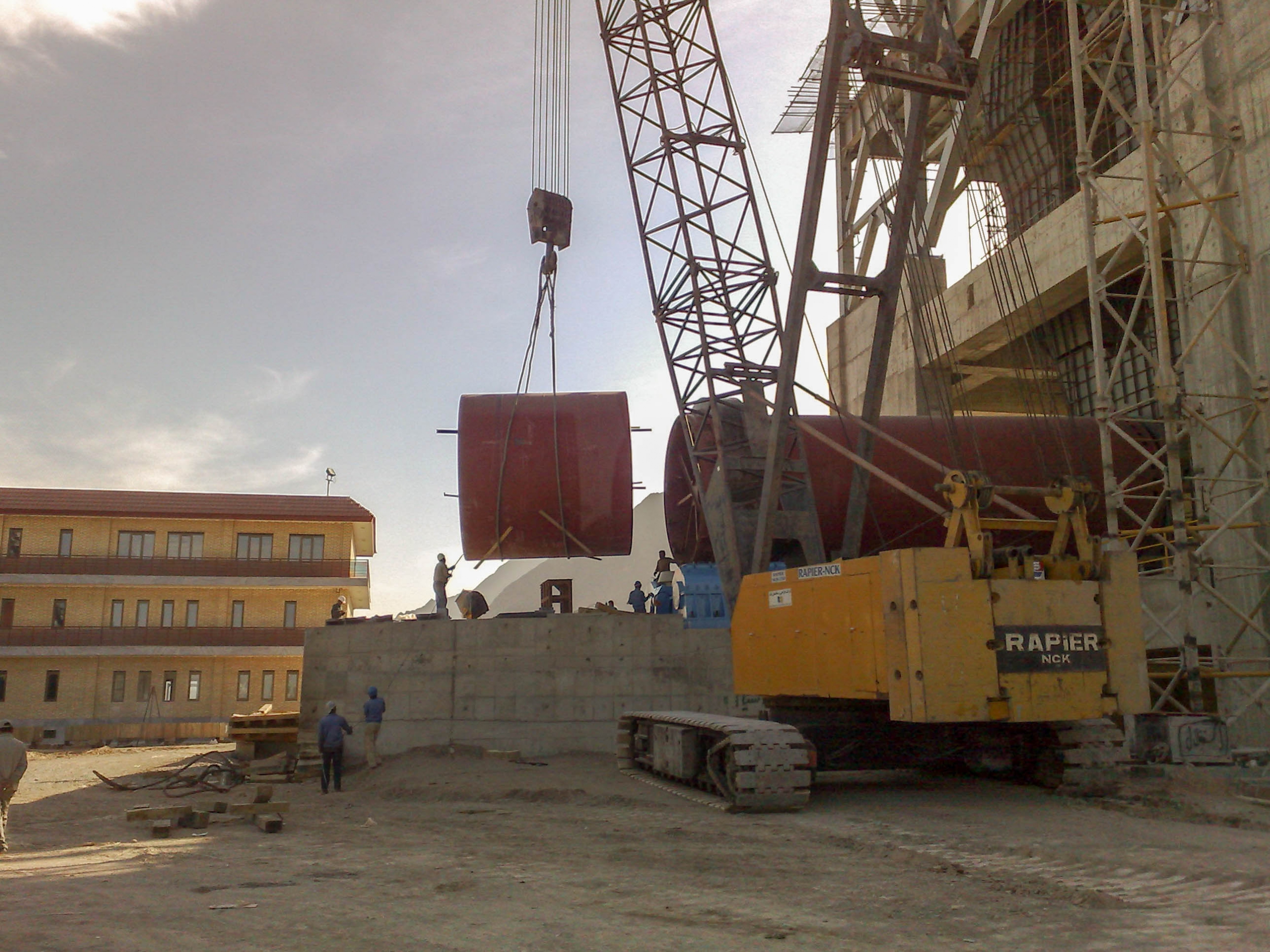 Rotary Kiln of Naein Cement-20