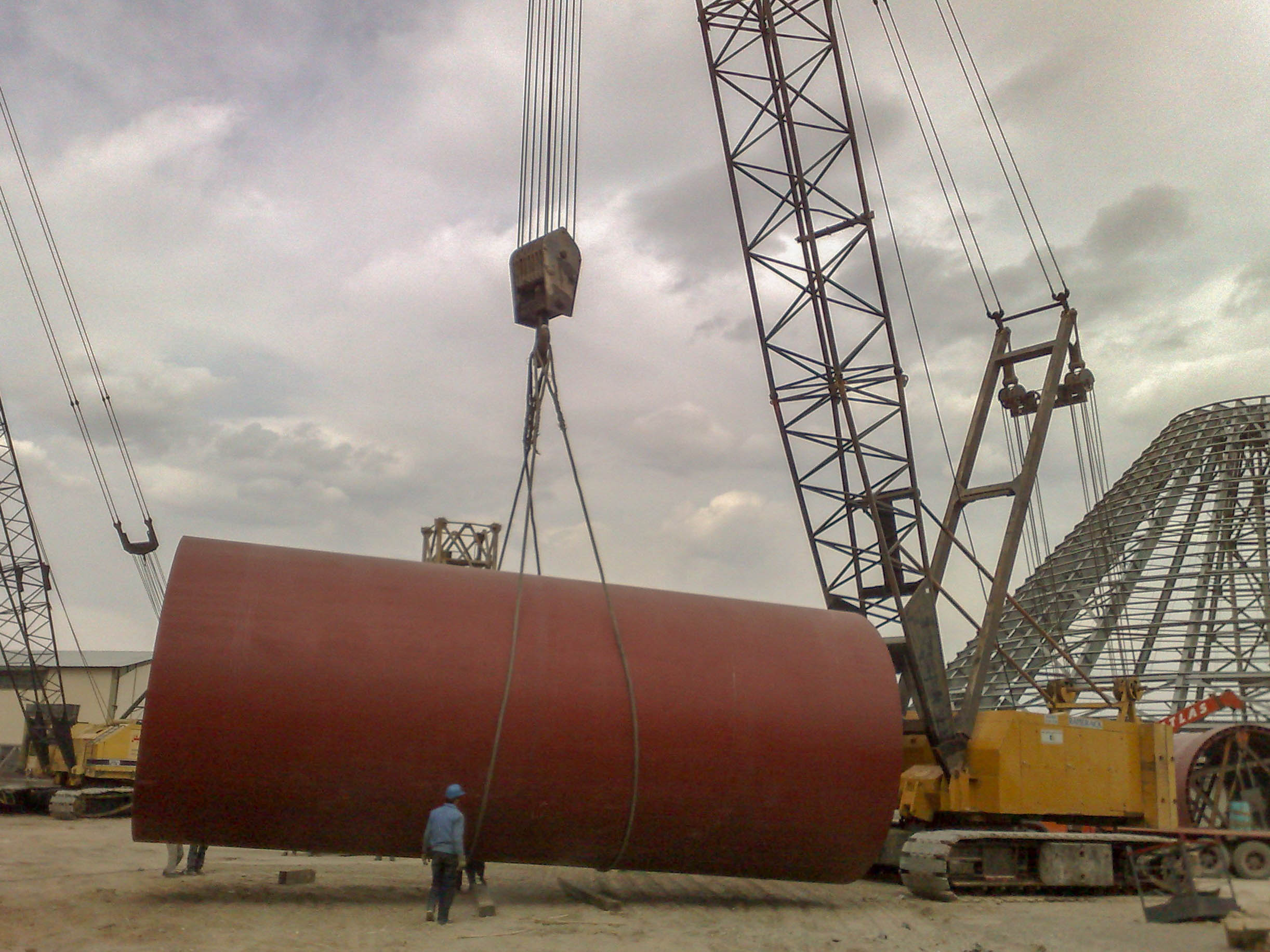 Rotary Kiln of Naein Cement-22