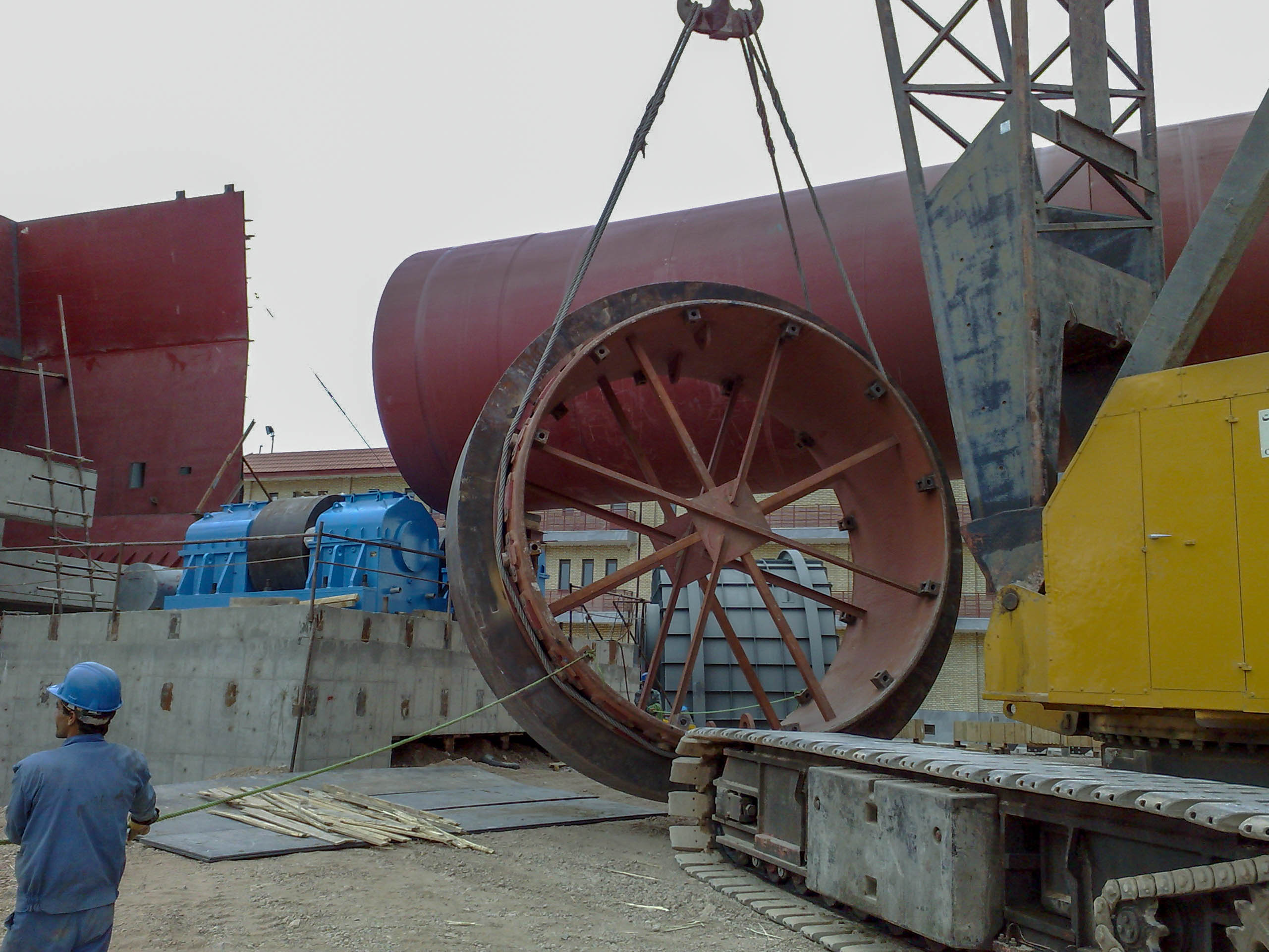 Rotary Kiln of Naein Cement-29