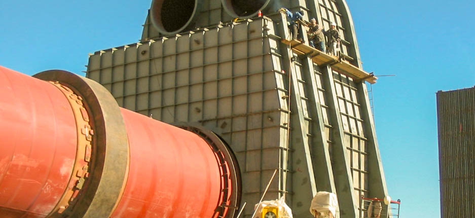 Rotary Kiln of Naein Cement-32