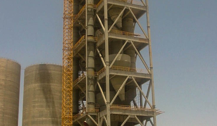 Preheater of Naein Cement-34