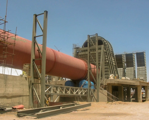 Rotary Kiln of Naein Cement-39