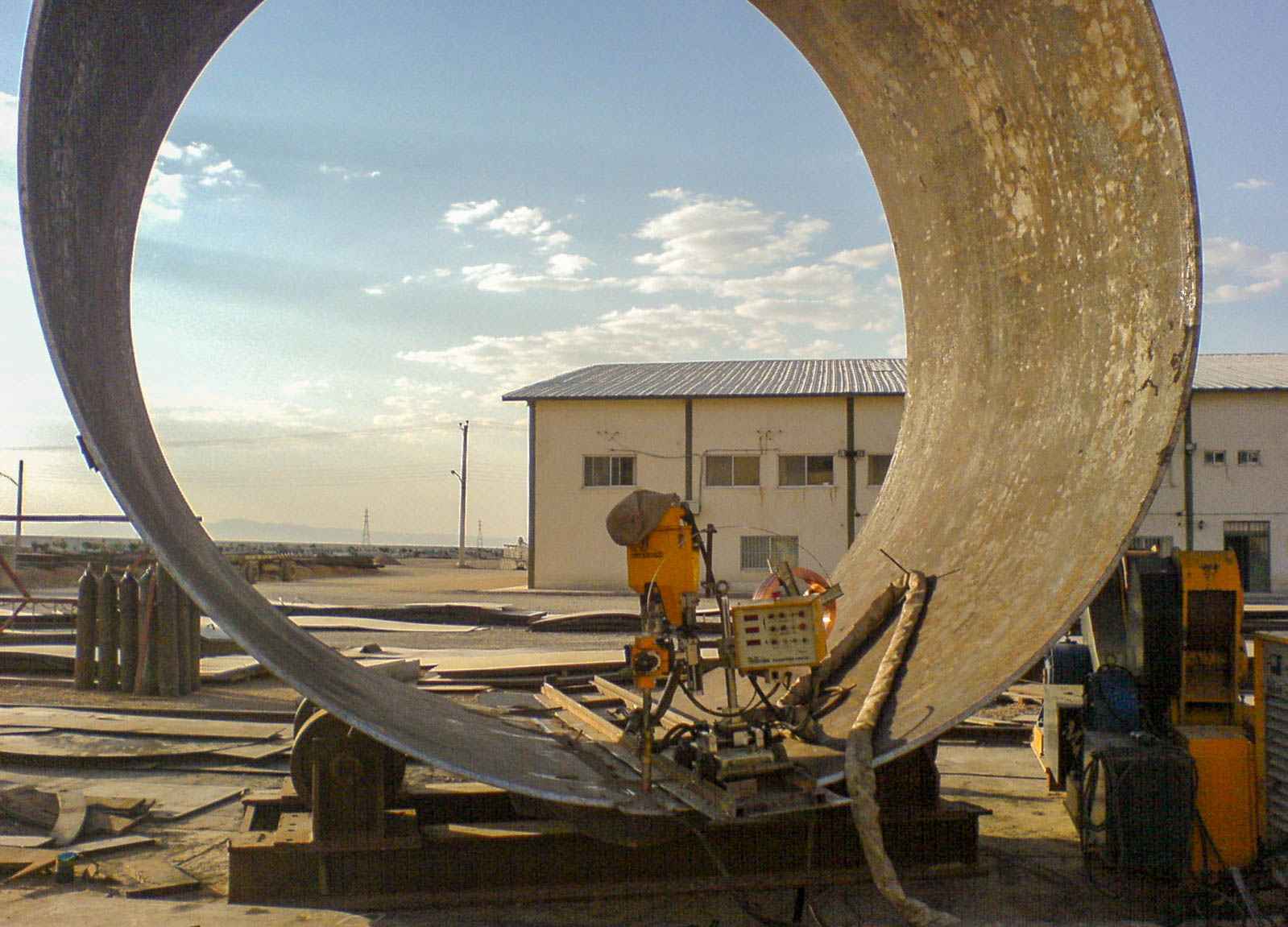 Rotary Kiln of Naein Cement-4