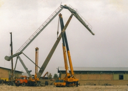 Bandar Abbas Port luffing crane
