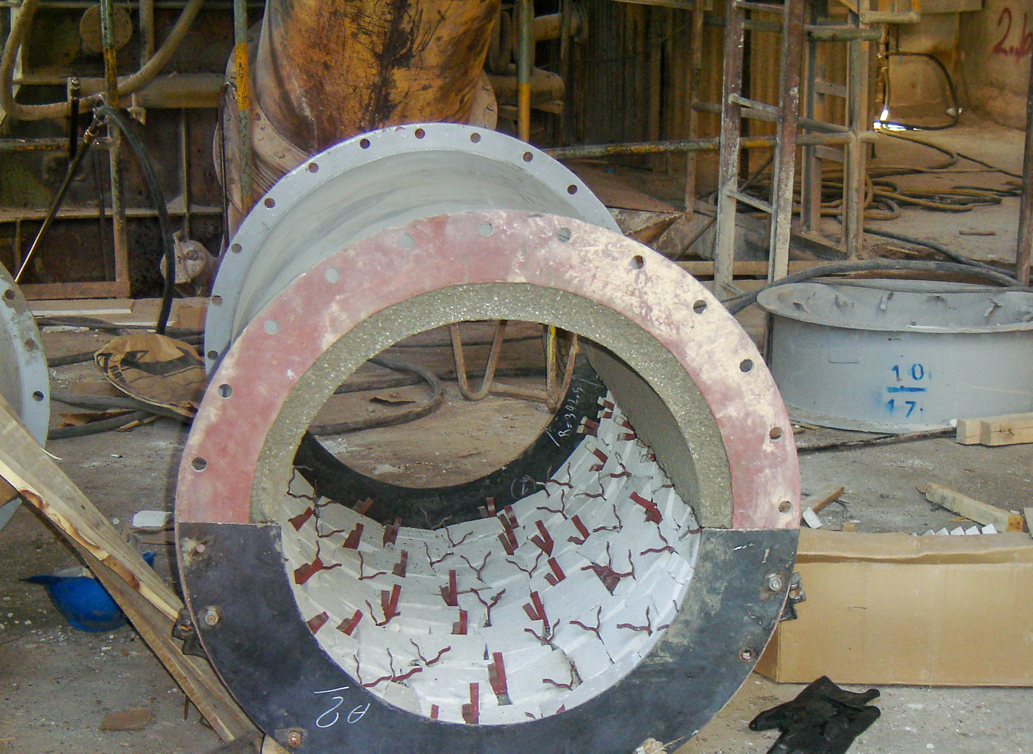 Upgrading of Hegmatan cement
