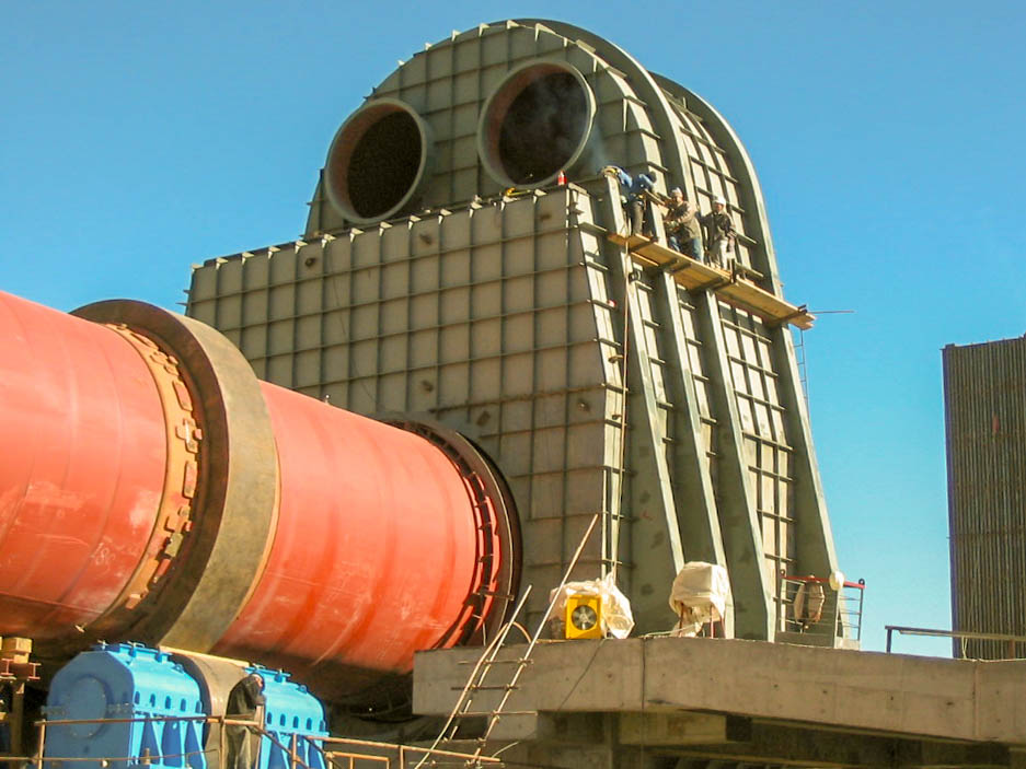 Rotary Kiln of Naein Cement-32